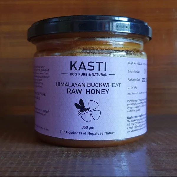 KASTI Himalayan Buckwheat Raw Honey - 350GM